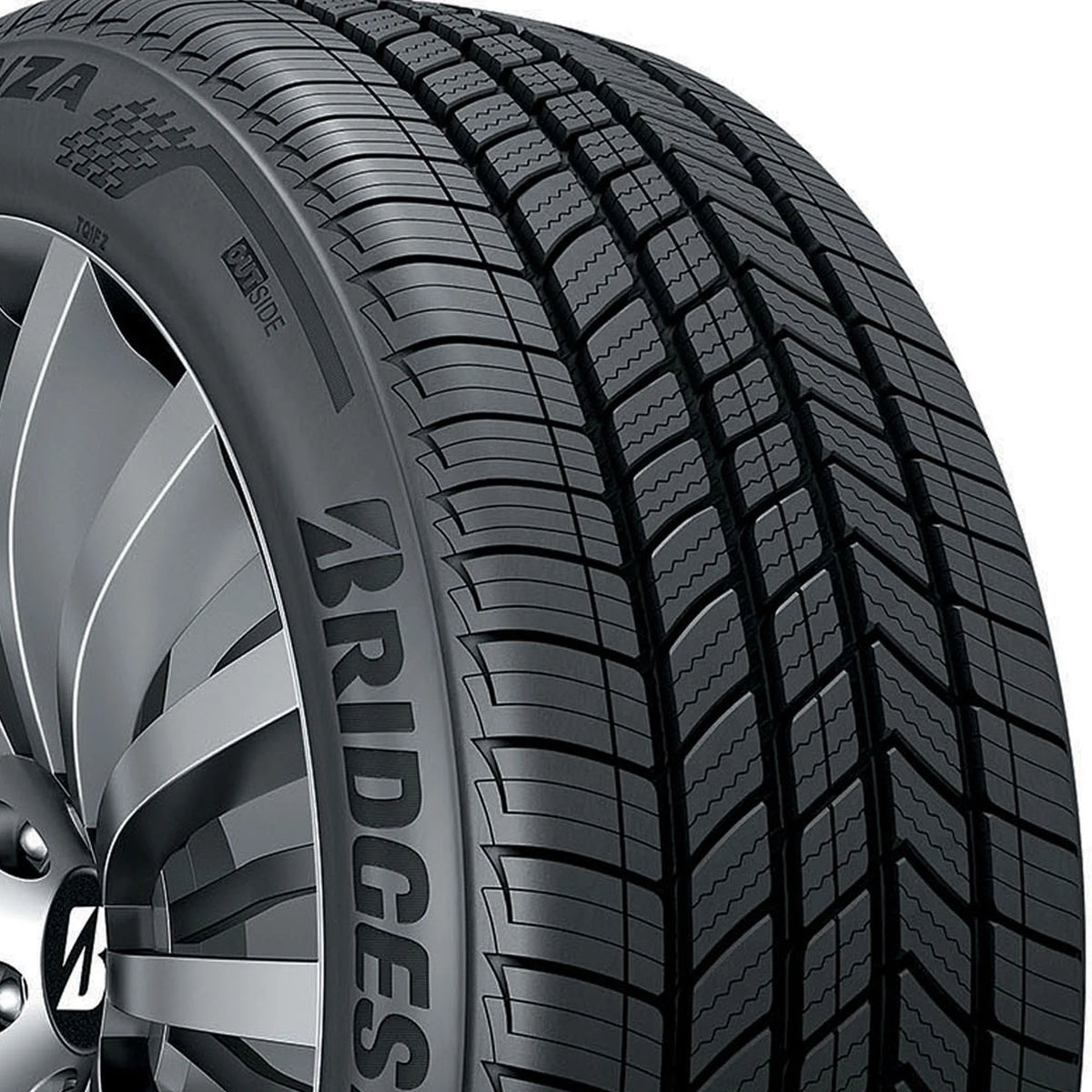 Bridgestone Turanza Quiettrack All-Season 225/45R17 91V Passenger Tire