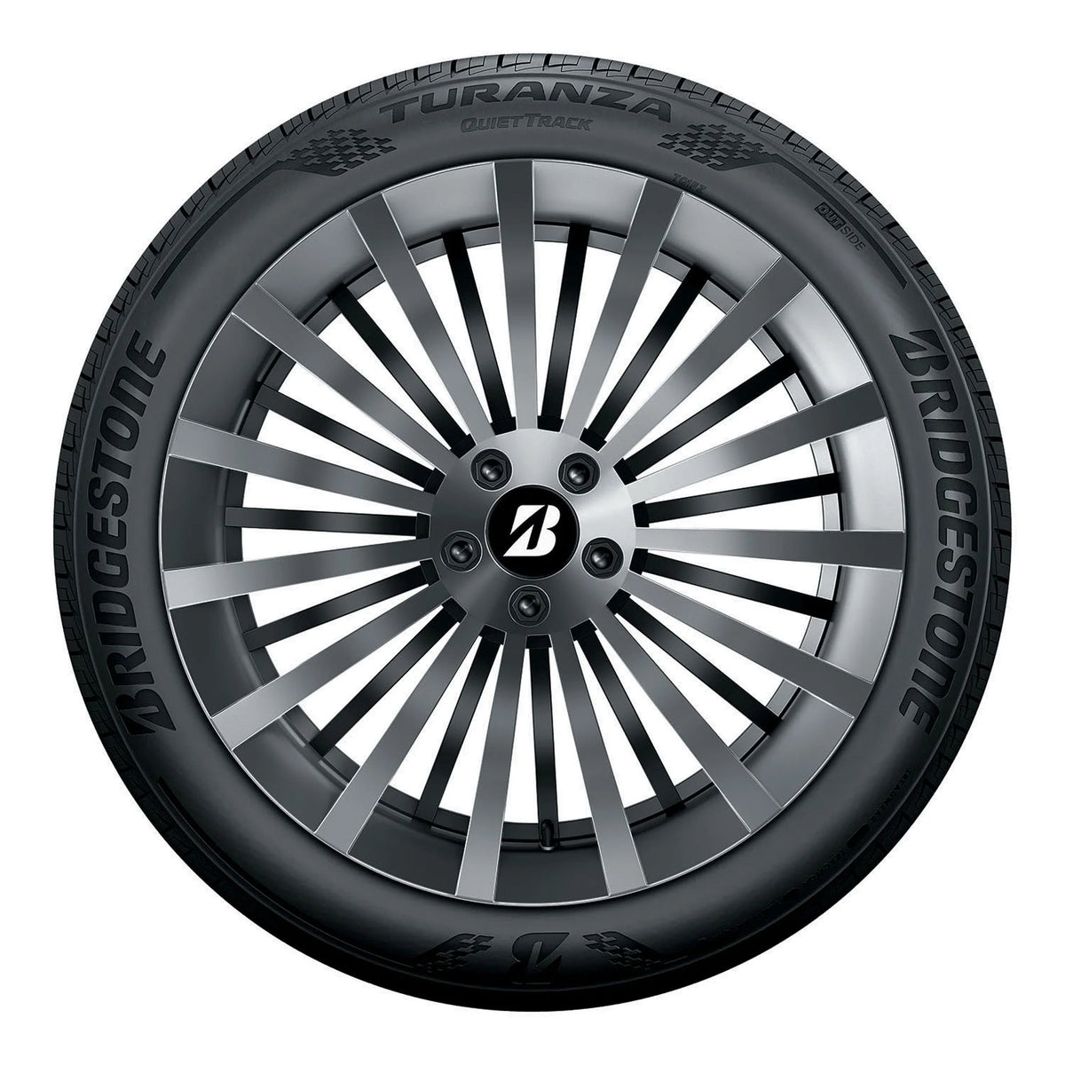 Bridgestone Turanza Quiettrack All-Season 225/45R17 91V Passenger Tire